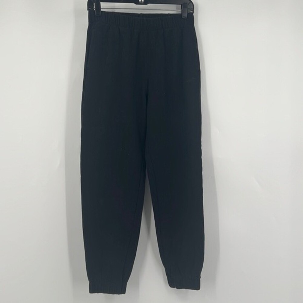Hollister Ultra High Rise Black Joggers Size small